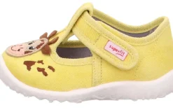 SUPERFIT SPOTTY Kinder Hausschuh gelb 1-009256-6000