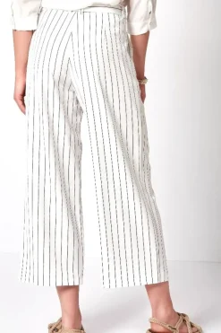 Toni Culotte gestreift Hose 43-12/1860-4