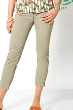 Toni Perfect Shape Zip 7/8 Hose gelb Noos 21-33/1107-8