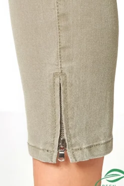 Toni Perfect Shape Zip 7/8 Hose gelb Noos 21-33/1107-8