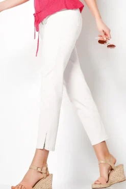Toni Perfect Shape Zip 7/8 Hose gelb Noos 21-33/1107-8