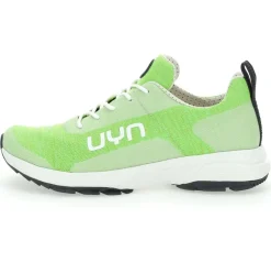 UYN LADY AIR DUAL XC Damen Sneaker Merinowolle grün, pink S13 Y100161
