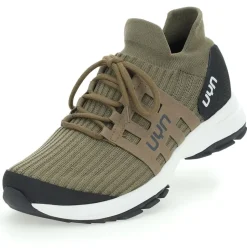 UYN SX4 Herren Wanderschuh Sneaker Strumpfschuh Yak- Wolle grün, schwarz S22 Y100158-93