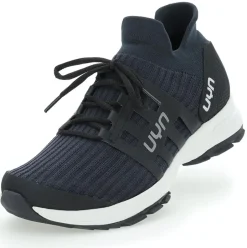 UYN SX4 Wanderschuh Damen Sneaker Strumpfschuh Yak- Wolle grün, grau S22 Y100159-93